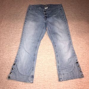 Capri silver jeans